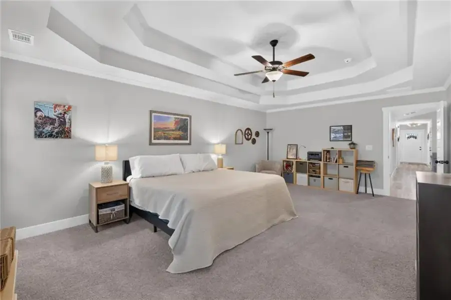 Furnished interior view inside a new home in , Winder (Image 14).