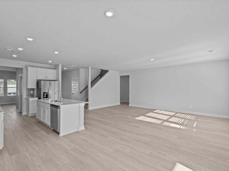 Spacious, unfurnished interior of a new home in The Farm at Wells Creek - Signature Collection, Gray Court (Image 11).