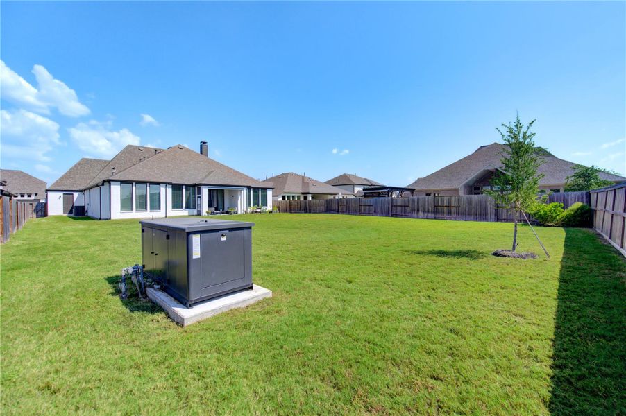 Full Property Backup Power Generator Supports the Entire 3700 sq. ft. Home