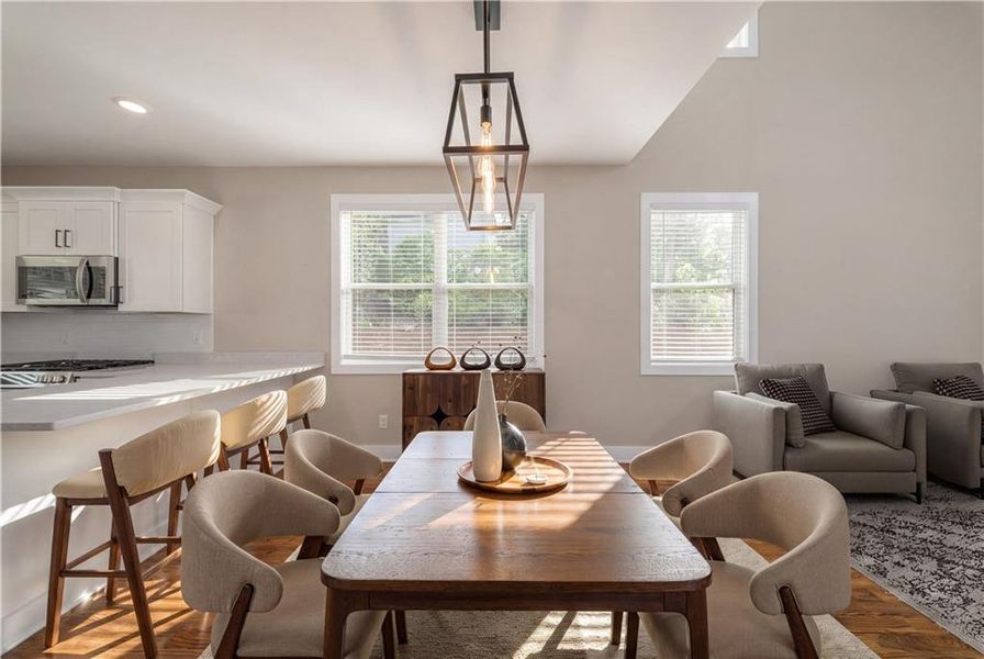 Furnished interior view inside a new home in , Woodstock (Image 11).