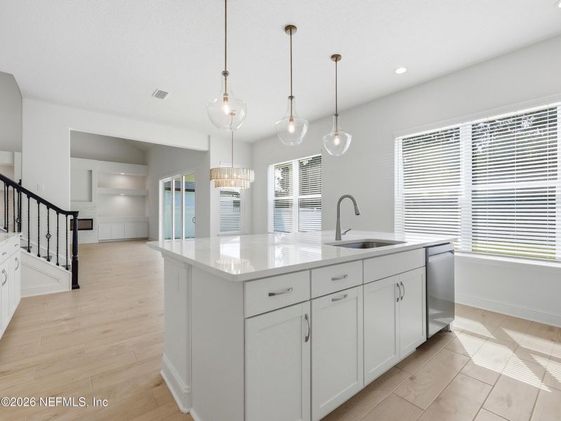 Furnished interior view inside a new home in Silver Landing At Silverleaf, St. Augustine (Image 15).