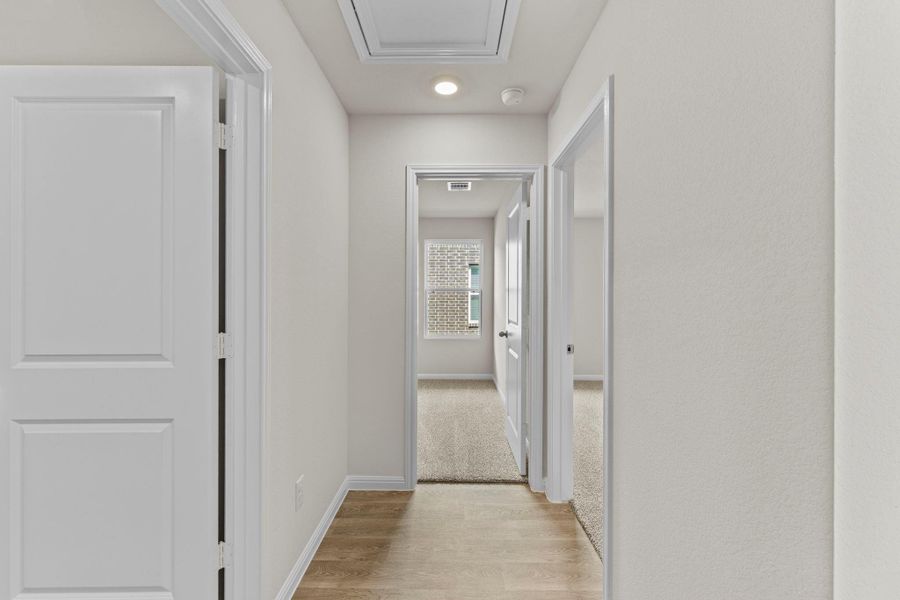 Spacious, unfurnished interior of a new home in Whisper South, San Marcos (Image 13). Spacious, unfurnished interior of a new home in Whisper South, San Marcos (Image 13).