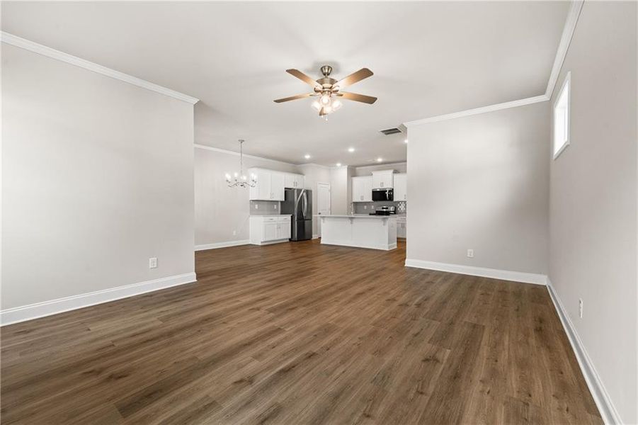 Spacious, unfurnished interior of a new home in , Duluth (Image 15).
