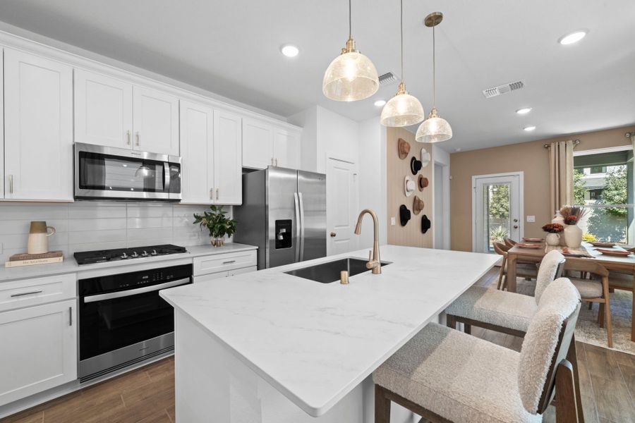Representative furnished interior of a home built from the Lufkin by Pulte Homes in Pulte Homes at Two Step Farm, Montgomery (Image 19). Representative furnished interior of a home built from the Lufkin by Pulte Homes in Pulte Homes at Two Step Farm, Montgomery (Image 19).