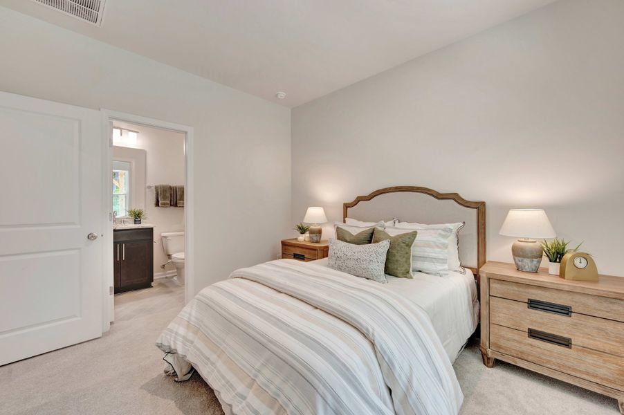 Representative furnished interior of a home built from the Huck by Tri Pointe Homes in Twinleaf Townes, Chapel Hill (Image 14).