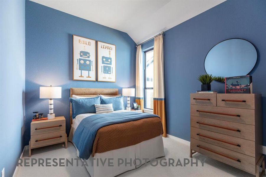 Furnished interior view inside a new home in Landmark, Denton (Image 31).