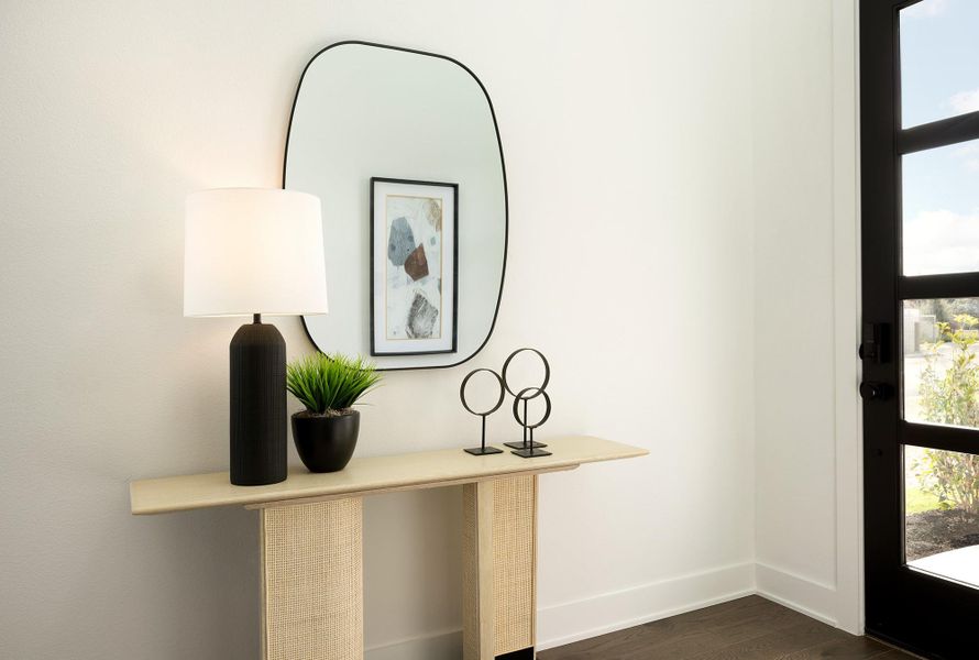 Furnished interior view inside a new home in Novel, Austin (Image 5).