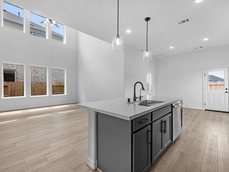Furnished interior view inside a new home in Emory Glen, Magnolia (Image 7).