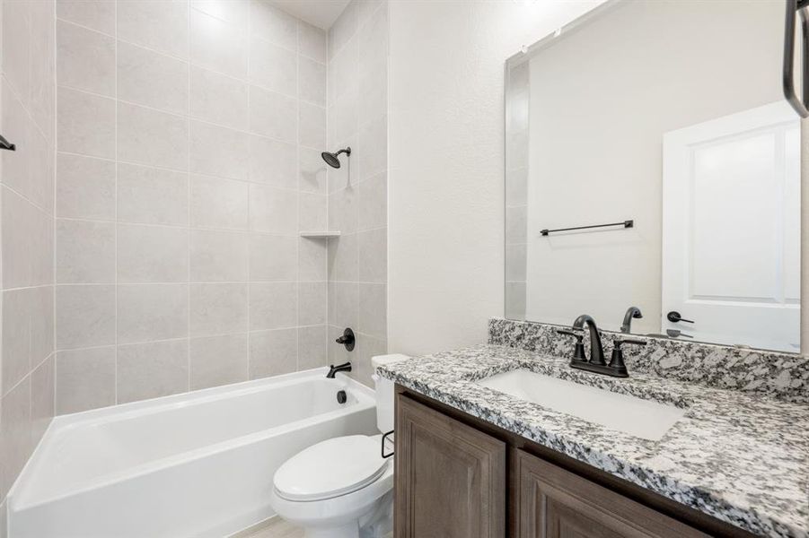 Furnished interior view inside a new home in Mockingbird Hills, Joshua (Image 12).