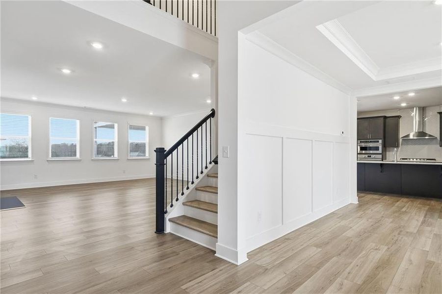 Spacious, unfurnished interior of a new home in Deer Valley, Canton (Image 22).