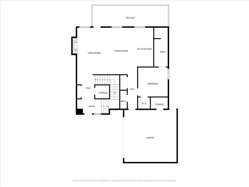 2D floor plan layout of this home in , Canton, GA (Image 6).