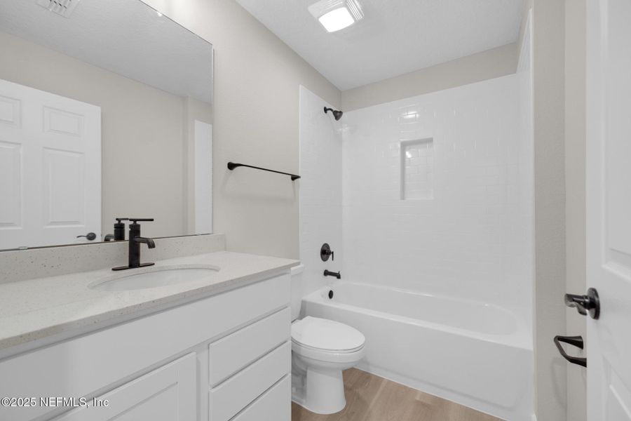 Furnished interior view inside a new home in , Jacksonville (Image 11).