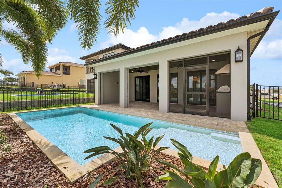 Exterior details and patio area of a home in , Montverde (Image 31). Exterior details and patio area of a home in , Montverde (Image 31).