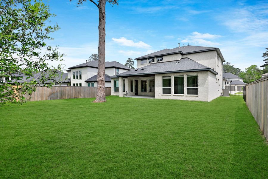 Exterior details and patio area of a home in , Tomball (Image 22). Exterior details and patio area of a home in , Tomball (Image 22).