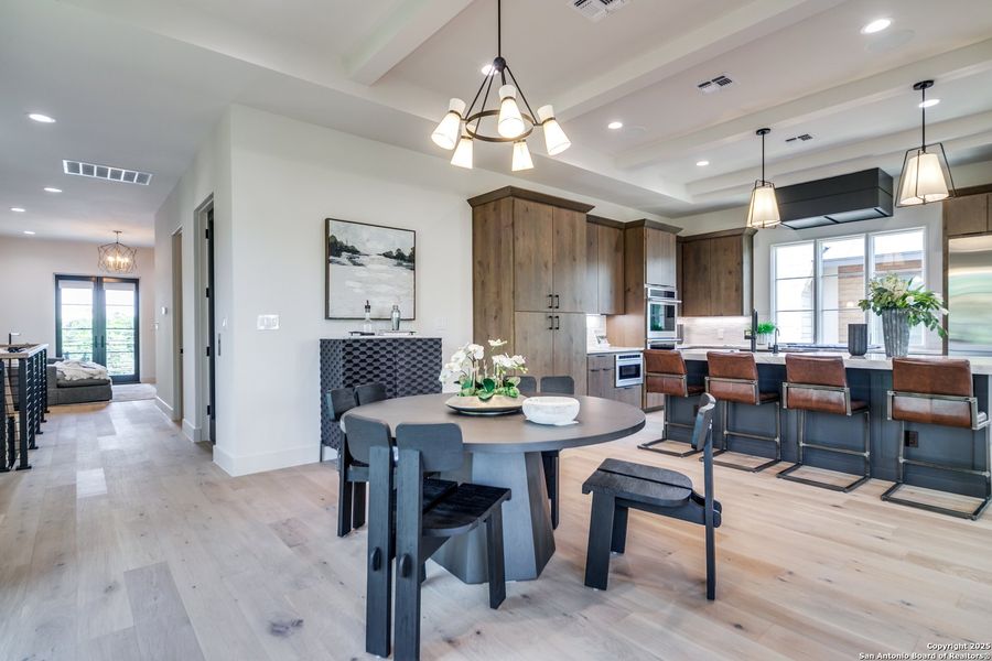 Furnished interior view inside a new home in , Boerne (Image 14). Furnished interior view inside a new home in , Boerne (Image 14).