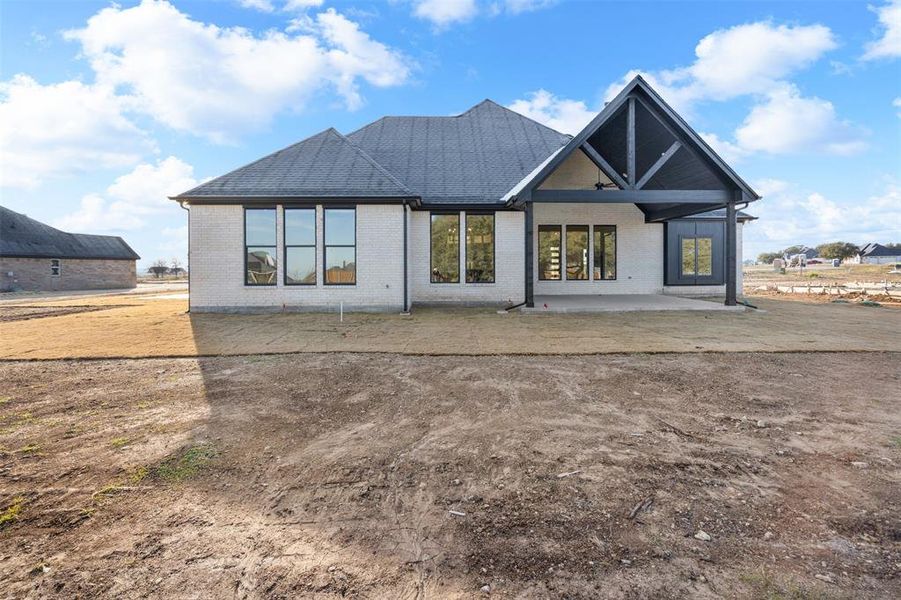 Back of house featuring a patio area