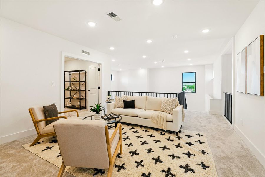 Furnished interior view inside a new home in , Georgetown (Image 8). Furnished interior view inside a new home in , Georgetown (Image 8).