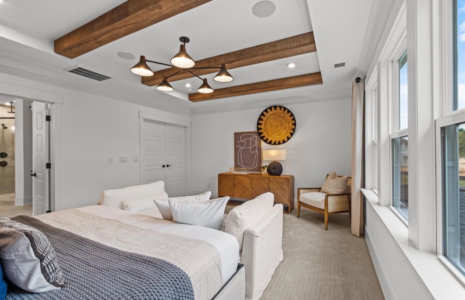 Representative furnished interior of a home built from the Stonegate by Pulte Homes in The Retreat at Carolina Ridge, Harrisburg (Image 50).
