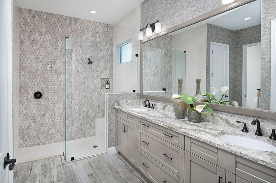 Representative furnished interior of a home built from the Kingfisher Grand by Minto Communities in Westlake, Loxahatchee (Image 11).