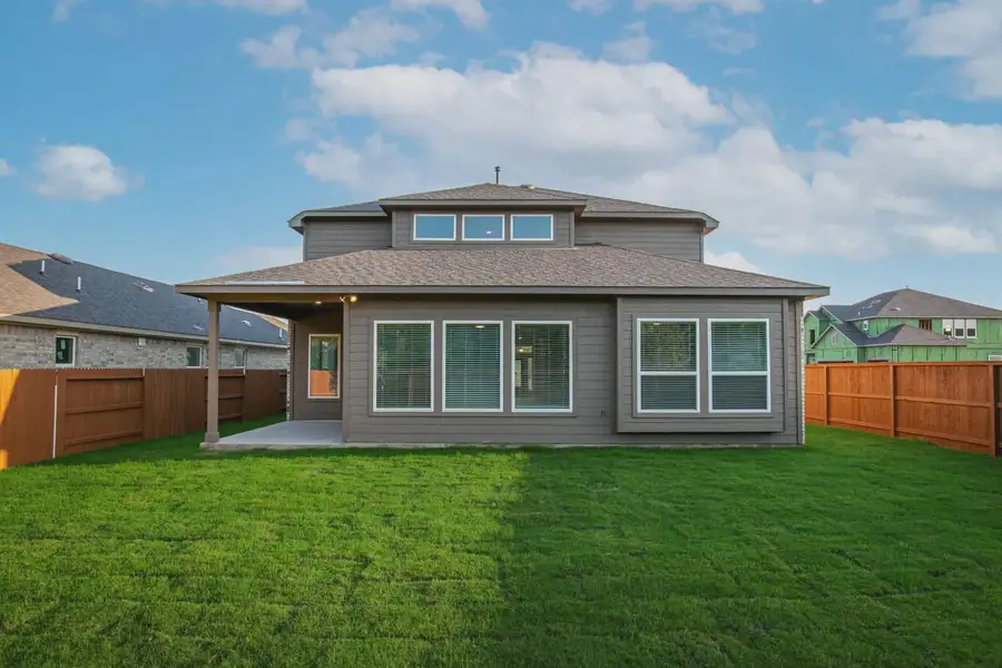 Representative exterior details of a home built from the Shelby by Chesmar Homes in Esperanza 50's, Boerne (Image 3).