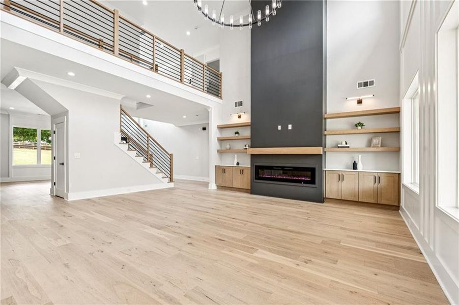 Furnished interior view inside a new home in , Hoschton (Image 26). Furnished interior view inside a new home in , Hoschton (Image 26).