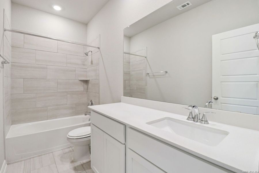 Furnished interior view inside a new home in Scenic Crest - Premier Series, Boerne (Image 15).