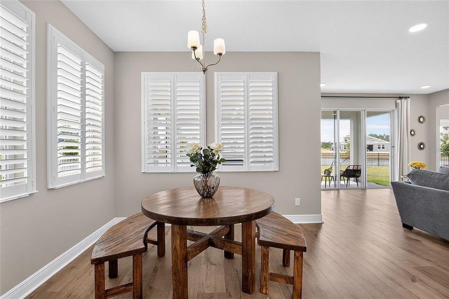 Furnished interior view inside a new home in , Wesley Chapel (Image 19).