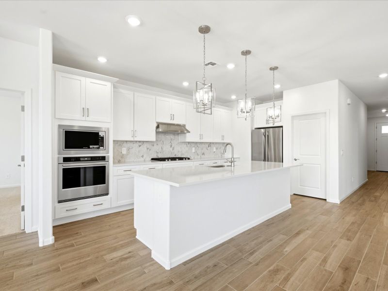 Furnished interior view inside a new home in Naranja Trails, Oro Valley (Image 3).