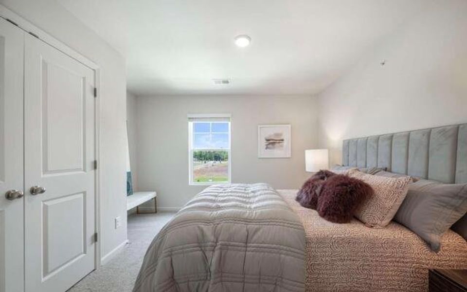 Furnished interior view inside a new home in Walden Park - The Collection, Jonesboro (Image 13). Furnished interior view inside a new home in Walden Park - The Collection, Jonesboro (Image 13).