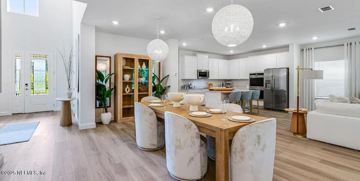 Furnished interior view inside a new home in Russell Retreat, Green Cove Springs (Image 10).