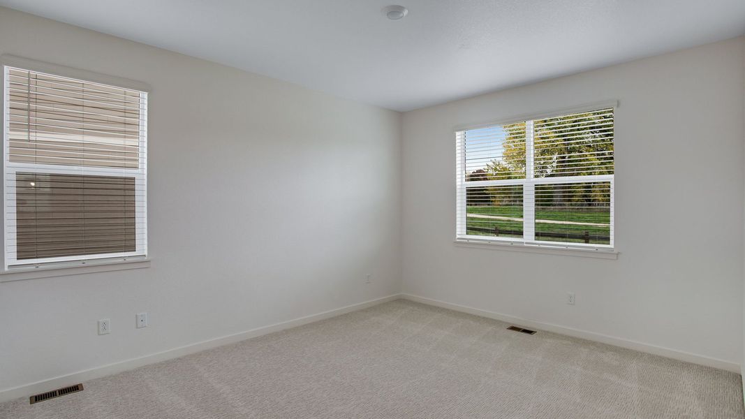 Spacious, unfurnished interior of a new home in Hansen Farm, Fort Collins (Image 23). Spacious, unfurnished interior of a new home in Hansen Farm, Fort Collins (Image 23).