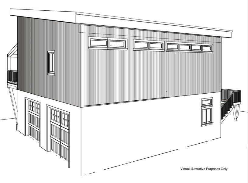 Exterior rendering of this home design in , Sherrills Ford, NC (Image 10).