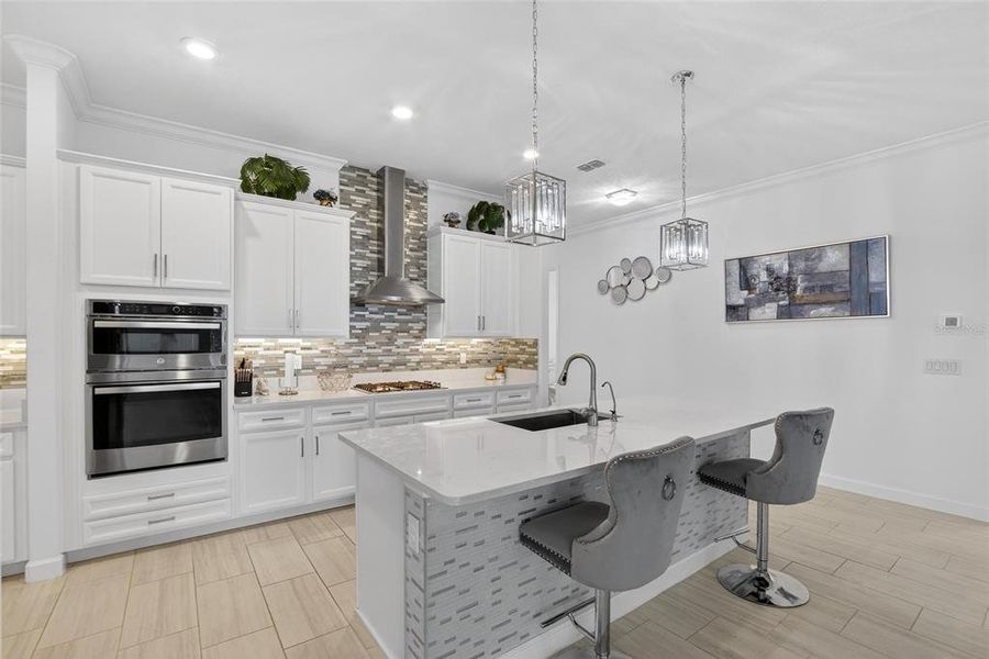 Furnished interior view inside a new home in Southshore Bay: The Estates, Wimauma (Image 16).