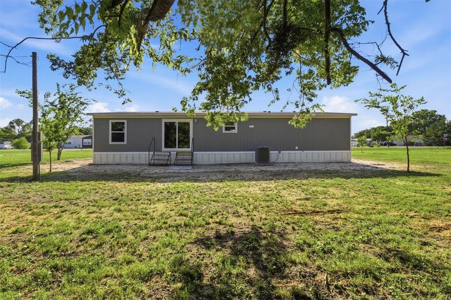Exterior details and patio area of a home in , Farmersville (Image 12). Exterior details and patio area of a home in , Farmersville (Image 12).