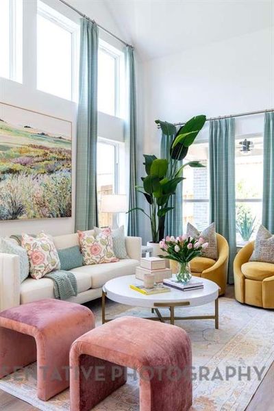 Furnished interior view inside a new home in Heritage Ranch, Sherman (Image 20).