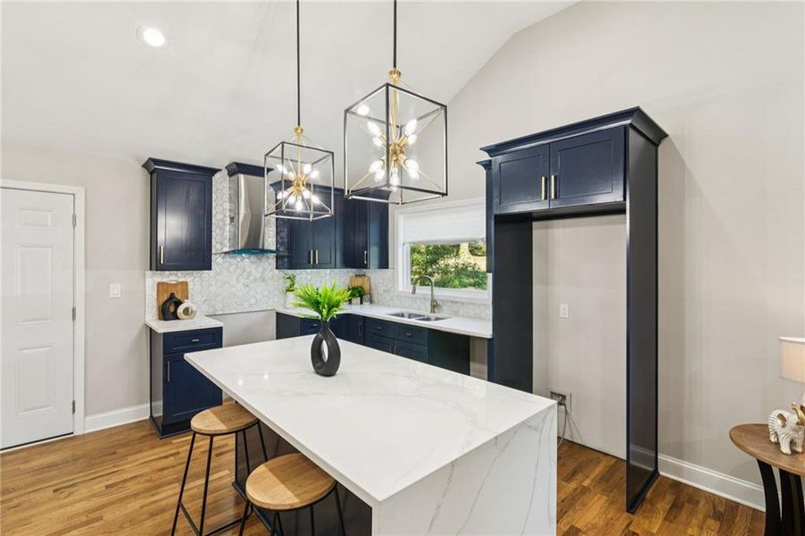 Furnished interior view inside a new home in , Decatur (Image 12).