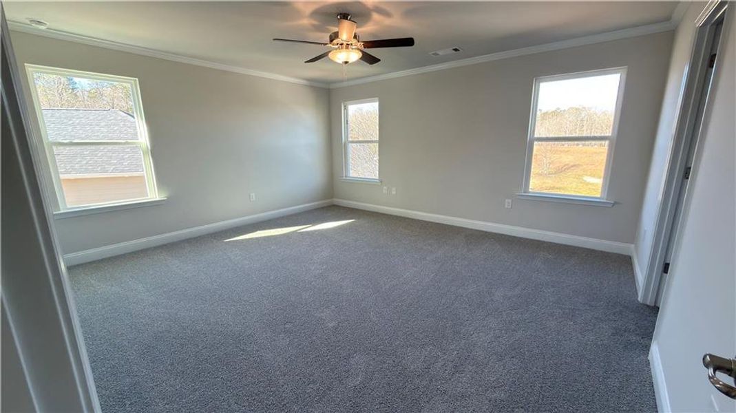 Spacious, unfurnished interior of a new home in Habersham Meadows, Demorest (Image 22).