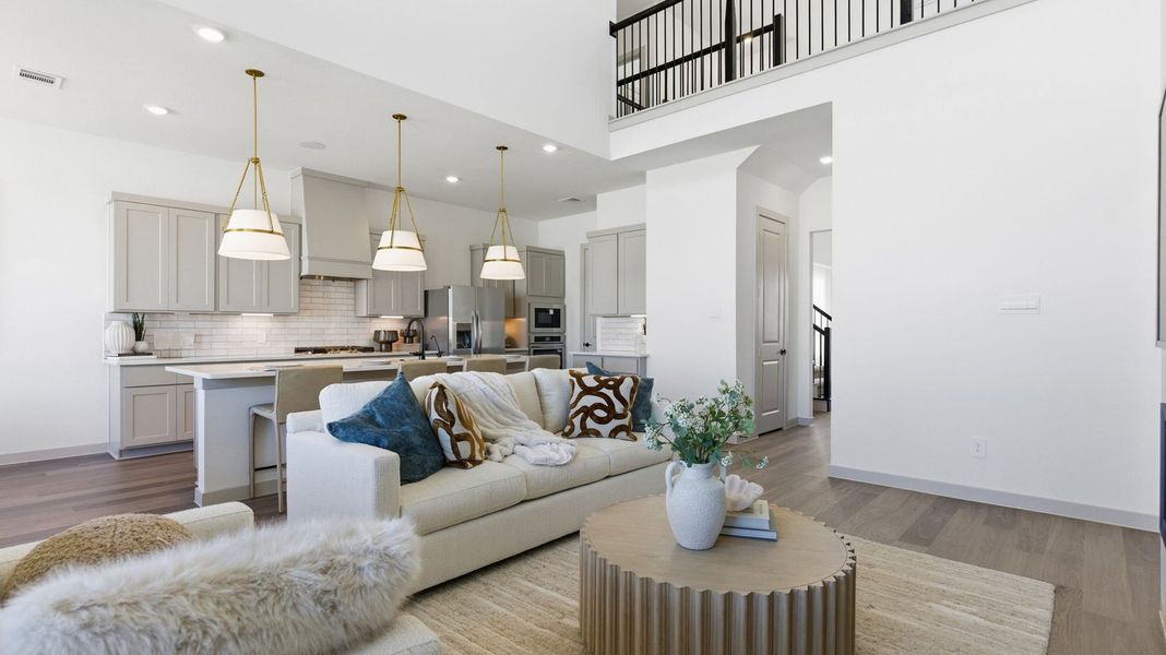 Representative furnished interior of a home built from the Avery by D.R. Horton in Westland Ranch 50' Homesites, League City (Image 9). Representative furnished interior of a home built from the Avery by D.R. Horton in Westland Ranch 50' Homesites, League City (Image 9).