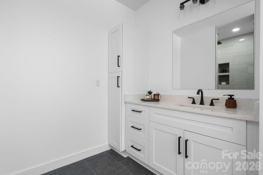 Furnished interior view inside a new home in , Hickory (Image 35).