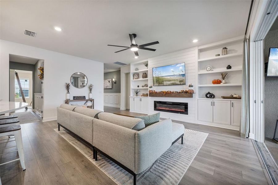 Furnished interior view inside a new home in Seaire, Parrish (Image 11).