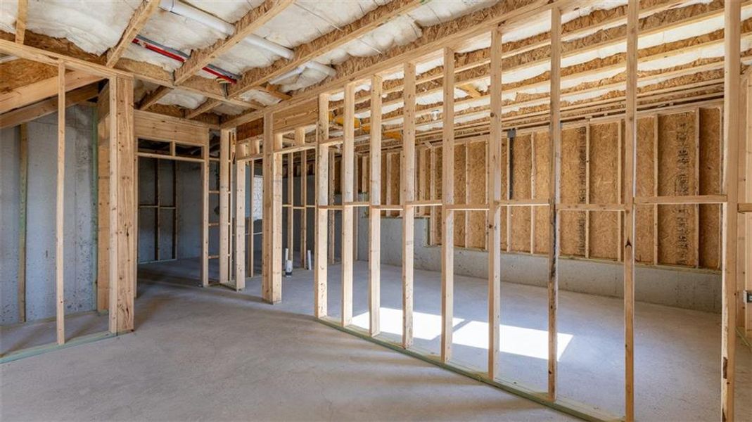 In-progress construction of a new home in Jackson Landing, Jefferson, GA (Image 33).
