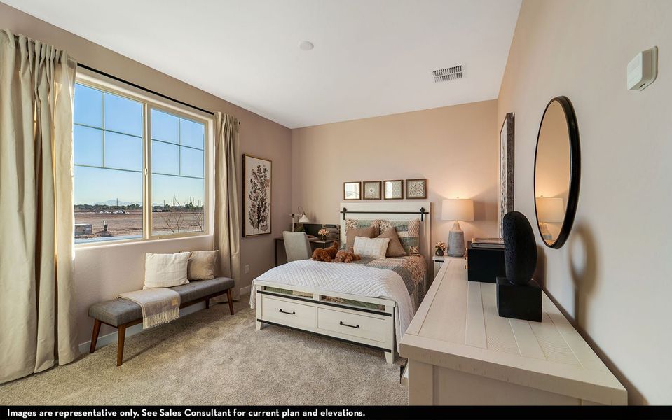 Representative furnished interior of a home built from the Tempe by CastleRock Communities in Rancho Mirage, Maricopa (Image 28).