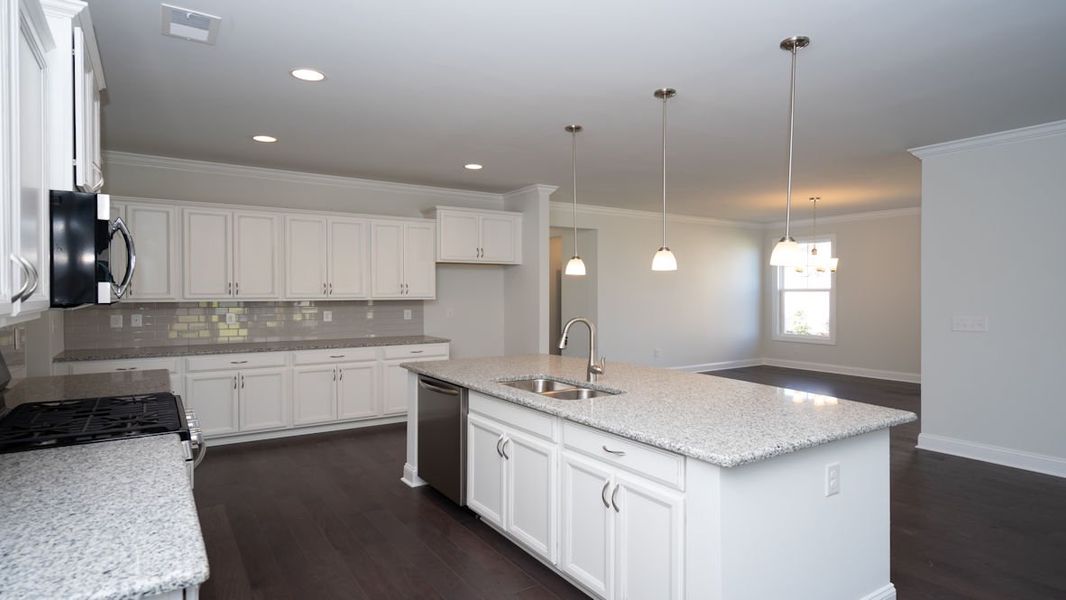 Representative furnished interior of a home built from the TRIVECTA by D.R. Horton in Waterbridge, Myrtle Beach (Image 6).