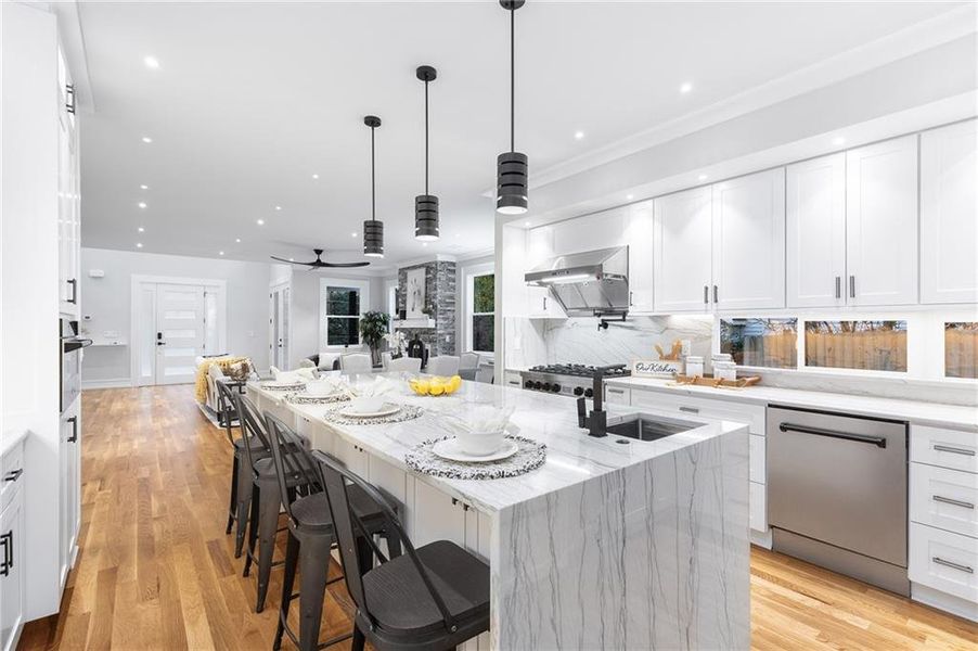 Furnished interior view inside a new home in , Decatur (Image 13).