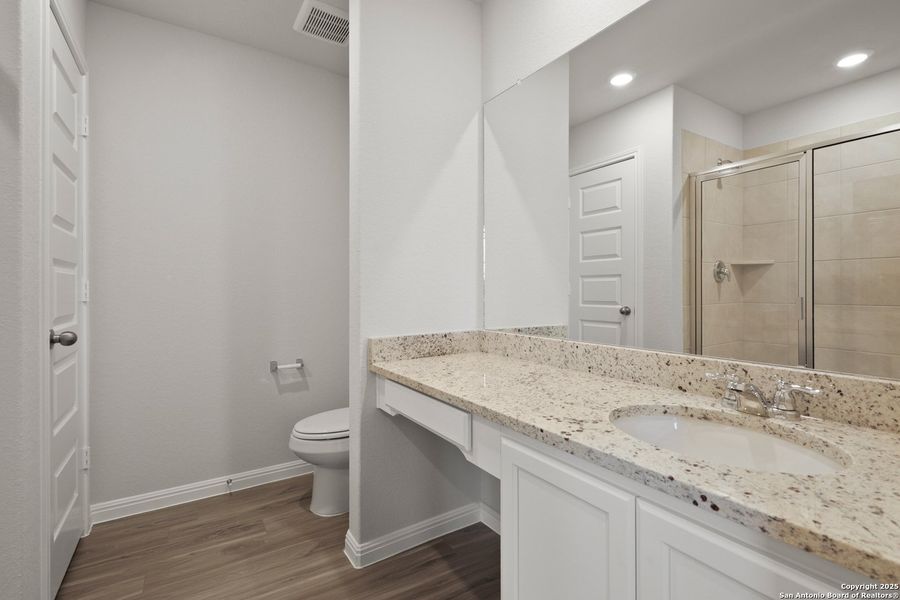 Furnished interior view inside a new home in Timber Creek, San Antonio (Image 9).