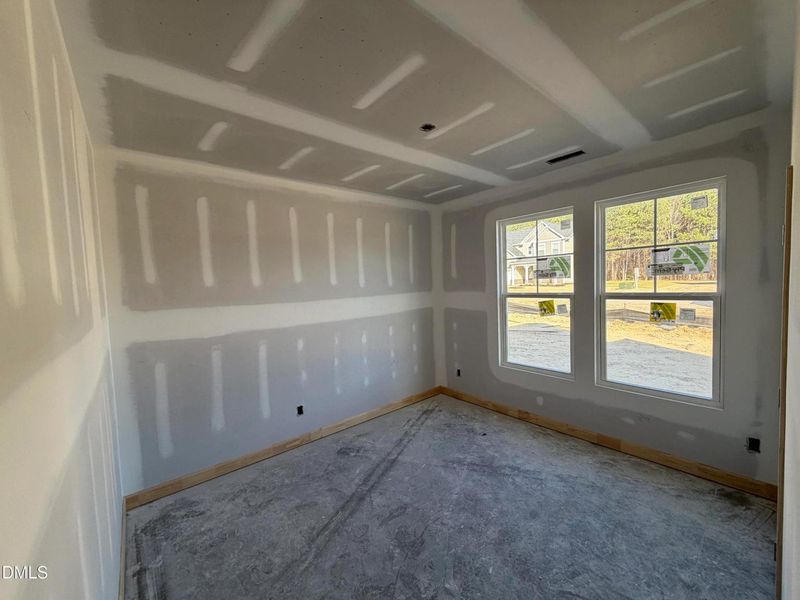 In-progress construction of a new home in Wellers Knoll, Lillington, NC (Image 23).