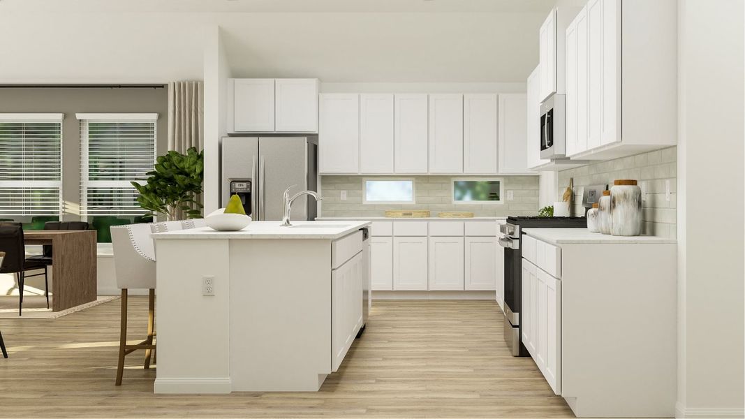 Gilson Kitchen with Ample Storage