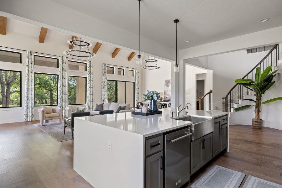 Furnished interior view inside a new home in , Georgetown (Image 12).