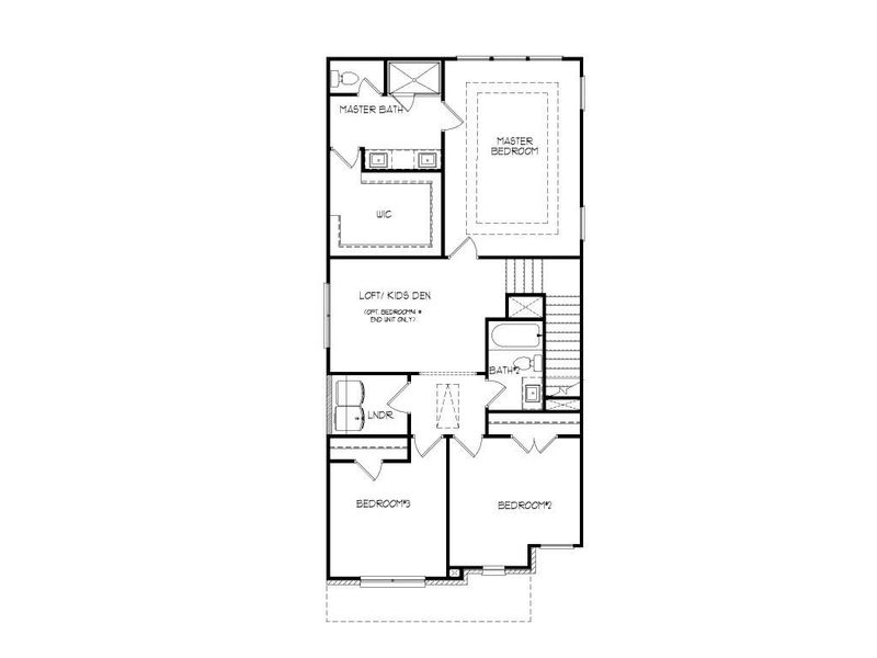 2D floor plan layout of this home in , Suwanee, GA (Image 4).