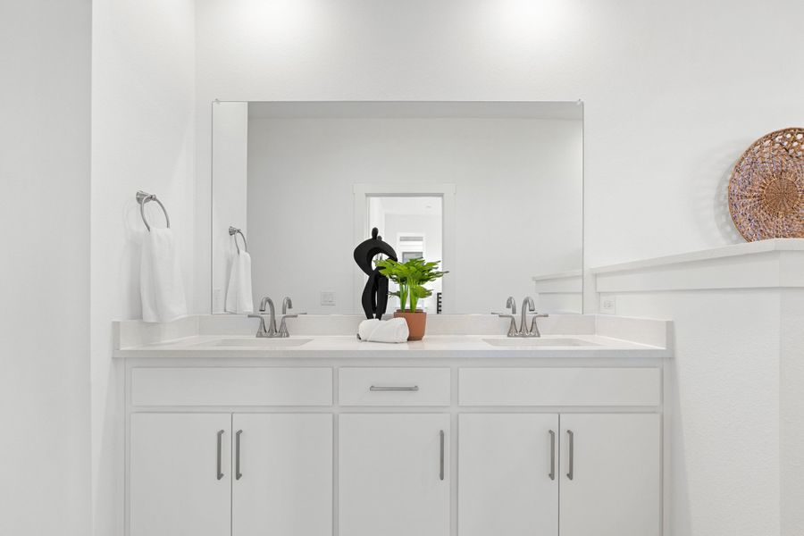 Close-up of interior finishes inside a home in Willow Grove Townhomes, Melissa (Image 20).